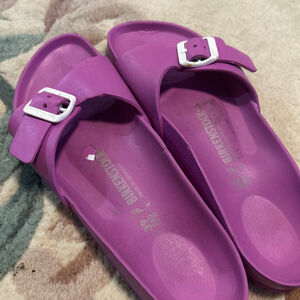 Birkenstock purple waterproof sandals size 39